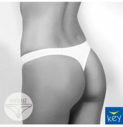 Key Underwear Chilot tanga dama, bumbac - Key Underwear LPW 010 (Culoare: Blue, Marime: M) (NX-10382)