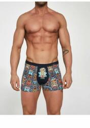 Cornette Boxeri barbati cu model vesel - Cornette Tattoo Mini M280-195 (Culoare: Granat, Marime: S) (27934)