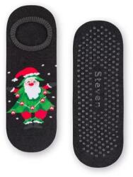 Steven Cipici flausati de dama, cu ABS pe talpa - Steven S132-22 gri inchis, Santa (Culoare: Grafit, Marime: 38-40)