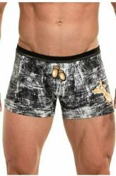 Cornette Boxeri barbati cu model vesel - Cornette Tattoo Mini M280-176 (Culoare: Negru, Marime: M) (25810)