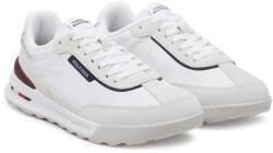 Tommy Hilfiger Retro Runner Bőr Sneaker - Férfi - Fehér