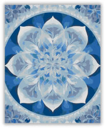  Jégkristály Mandala - számfestő készlet