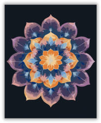  Ragyogó Kozmikus Mandala - számfestő készlet