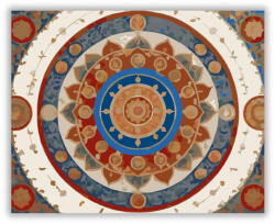  Buddhista Szimbólumok Mandala - számfestő készlet