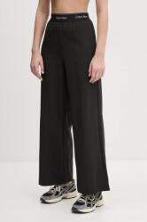Calvin Klein Performance edzőnadrág fekete, magas derekú széles, 00GWF4P606 - fekete L