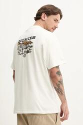 Dickies pamut póló bézs, férfi, nyomott mintás, DK0A4Z8VC481 - bézs M