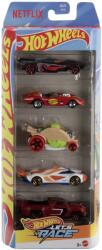 Mattel Set 5 Masini Hot Wheels Lets Race (MT1806_JBJ79) - etoys