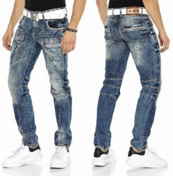 Cipo & Baxx pantaloni bărbați CD391 L: 32 Blugi 36