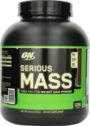 Optimum Nutrition Serious Mass Proteină din Zer cu Aromă de Unt de arahide cu ciocolată 2.73kg