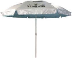 Maui & Sons Umbrelă Pliabilă De Plajă Din Aluminiu Diametru 2.2m Cu Protecție UV Și Rezistență La Vânt Culoare Albastru Deschis 1928 (1928)