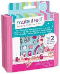 Make It Real Make It Real: Ékszerkészítés, halo charm karkötők pink tárolóban (MIR1708) - jatekwebshop