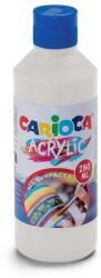 CARIOCA Acrylic 250ml-s akril festék fehér színben - Carioca (40431/01)