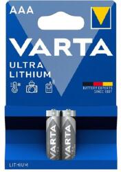 VARTA Elem mikro VARTA Ultra Líthium AAA 2-es (6103301402) - forpami
