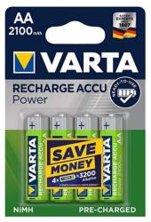 VARTA Akkumulátor ceruza VARTA Recharge Accu Power AA 4x2100 mAh (56706101404) - forpami