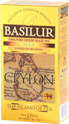 BASILUR the island of tea gold fekete tea 25 filter 50 g - biopanda