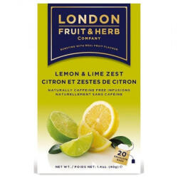 London Fruit & Herb Company citrom lime tea 20x 40 g