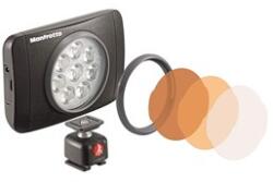 Manfrotto Lumimuse 8 led lámpa + kiegészítők fekete színben (MLUMIEMU-BK)
