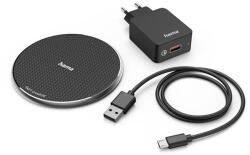 Hama Töltő vezeték nélküli HAMA QI-FC10 10W fekete (00201683) - forpami