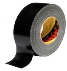 3M 389 banda adeziva textila 25 mm x 50 m, negru (7000111459)