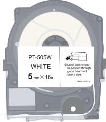 Compatibil Max LM-505W, 5mm x 16m, alb banda compatibila (LM-TP505W)