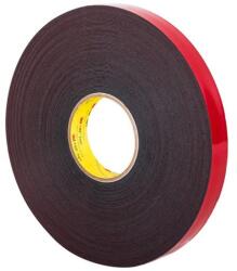 3M VHB 5962-F, 19 mm x 33 m, gri-negru dublă faţă-verso bandă adezivă acrilică, 1, 5 mm (7100211839)