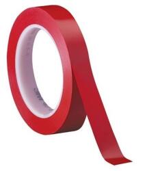3M 471 Banda adeziva din PVC, 12 mm x 33 m, rosu (7000047451)