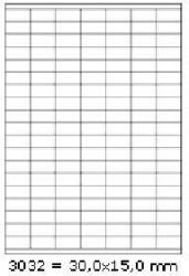 CDRmarket Etichete autoadezive 30 x 15 mm, 133 de etichete, A4, 100 coli (R0ECO.3032A)
