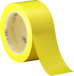 3M 471 Banda adeziva din PVC, 100 mm x 33 m, galben (7000047471)
