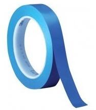 3M 471 Banda adeziva din PVC, 12 mm x 33 m, albastru (70-5000-1004-9)
