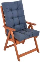 ROJAPLAST PREMIUM Párna magas háttámlájú székhez, sötétszürke (12050)
