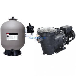  Szűrőszett Neo Side D400 tartály, Basic 6m3/h medence szivattyú (040106) (040106) - medencetuning