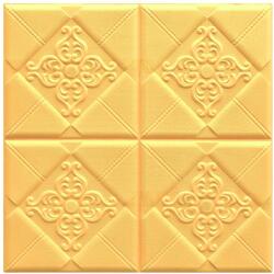SDEPOT 20 db SDEPOT® tapétalap készlet, 3 mm vastag, 69x69 cm, elegáns modell, sárga (SET20_TAPET_77_GALBEN)