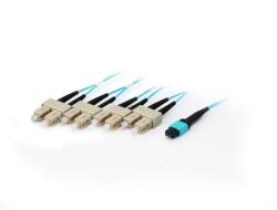 Equip 25557707 InfiniBand és száloptikai kábel 15 M MTP 4x SC Cián (25557707)