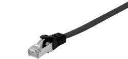 Equip 607696 hálózati kábel Fekete 10 M Cat6a U/FTP (STP) (607696)
