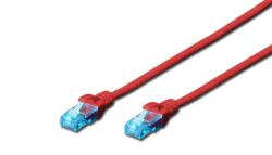 ASSMANN DK-1512-050/R hálózati kábel Vörös 5 M Cat5e U/UTP (UTP) (DK-1512-050/R)