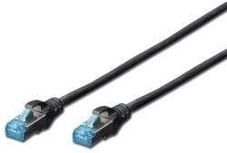 ASSMANN DK-1532-005/BL hálózati kábel Fekete 0, 5 M Cat5e SF/UTP (S-FTP) (DK-1532-005/BL)