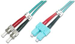 ASSMANN DK-2512-02/3 InfiniBand és száloptikai kábel 2 M ST SC I-VH Türkizkék (DK-2512-02/3)