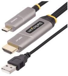 StarTech StarTech. com 146B-USBC-HDMI4K-AOC video átalakító kábel 15, 2 M USB C-típus HDMI A-típus (Standard) Fekete (146B-USBC-HDMI4K-AOC)