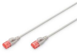ASSMANN DK-1617-010S hálózati kábel Szürke 1 M Cat6 U/UTP (UTP) (DK-1617-010S)