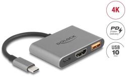 Delock 61071 video átalakító kábel USB Type-C + USB Type-A + HDMI (61071)