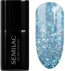 Semilac UV Hybrid Winter Collection unghii cu gel folosind UV / lampă cu LED culoare 610 Frosty Christmas 7 ml