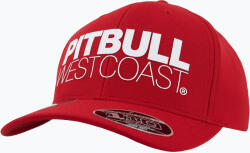 Pitbull West Coast Pitbull Snapback Seascape piros baseball sapka