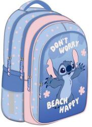 St. Majewski Stitch hátizsák, iskolatáska - 3 rekeszes - Beach Happy (679056) (679056)