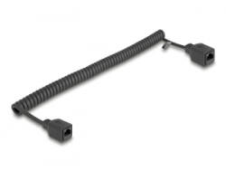 Delock RJ45 hálózati kábel Cat. 5e UTP 3m fekete (90673) (90673)