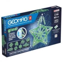 Geomag Glow: Sötétben világító mágneses építőjáték készlet - 93 db-os (09547) - aqua