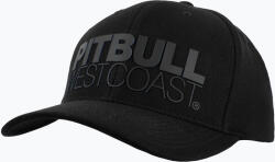 Pitbull West Coast Pitbull Snapback Seascape fekete/piros nyomtatott baseball sapka