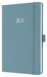 Sigel Naptár, A5, heti, 2026, dombornyomott borító, SIGEL Jolie , kobalt kék (SIJ6401) - iroda24