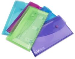 Rapesco Irattartó tasak, DL, patentos, RAPESCO Eco , áttetsző vegyes színek (IR0690)