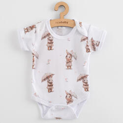 NEW BABY Baba rövid ujjú body New Baby For Babies bunny - pindurka - 2 590 Ft