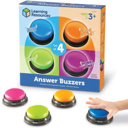 Learning Resources Nyomógombok kvízjátékokhoz! - Answer Buzzers Learning Resources (LER3774)